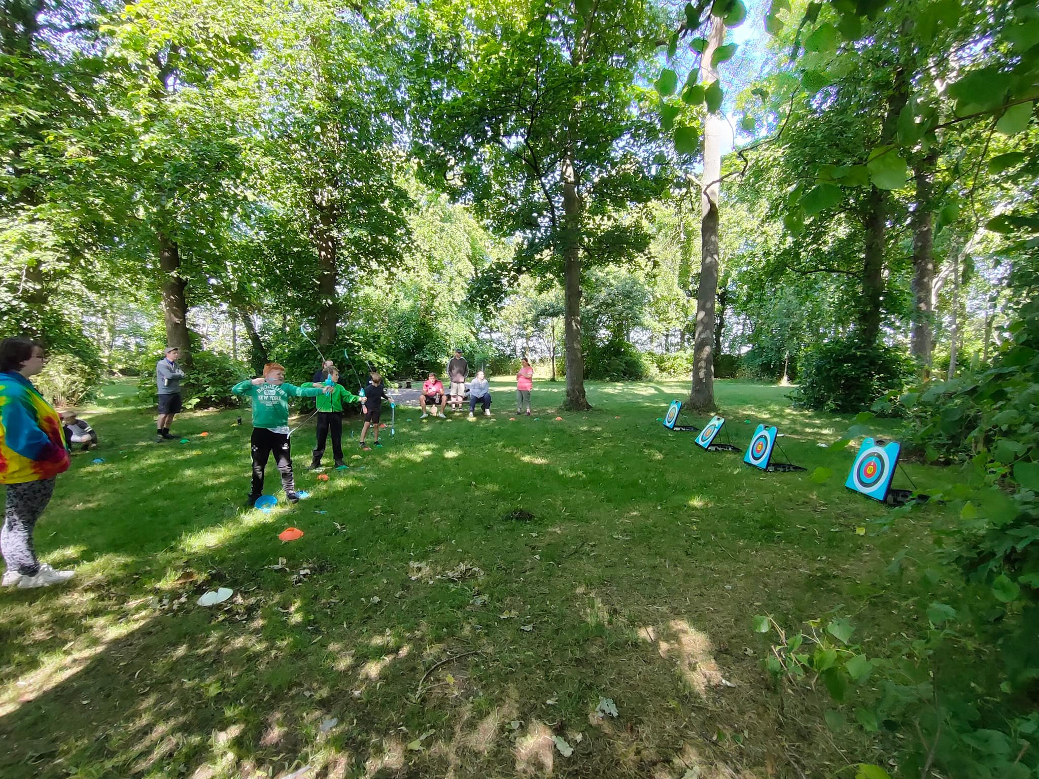 Camping fun for Cubs at West Hall