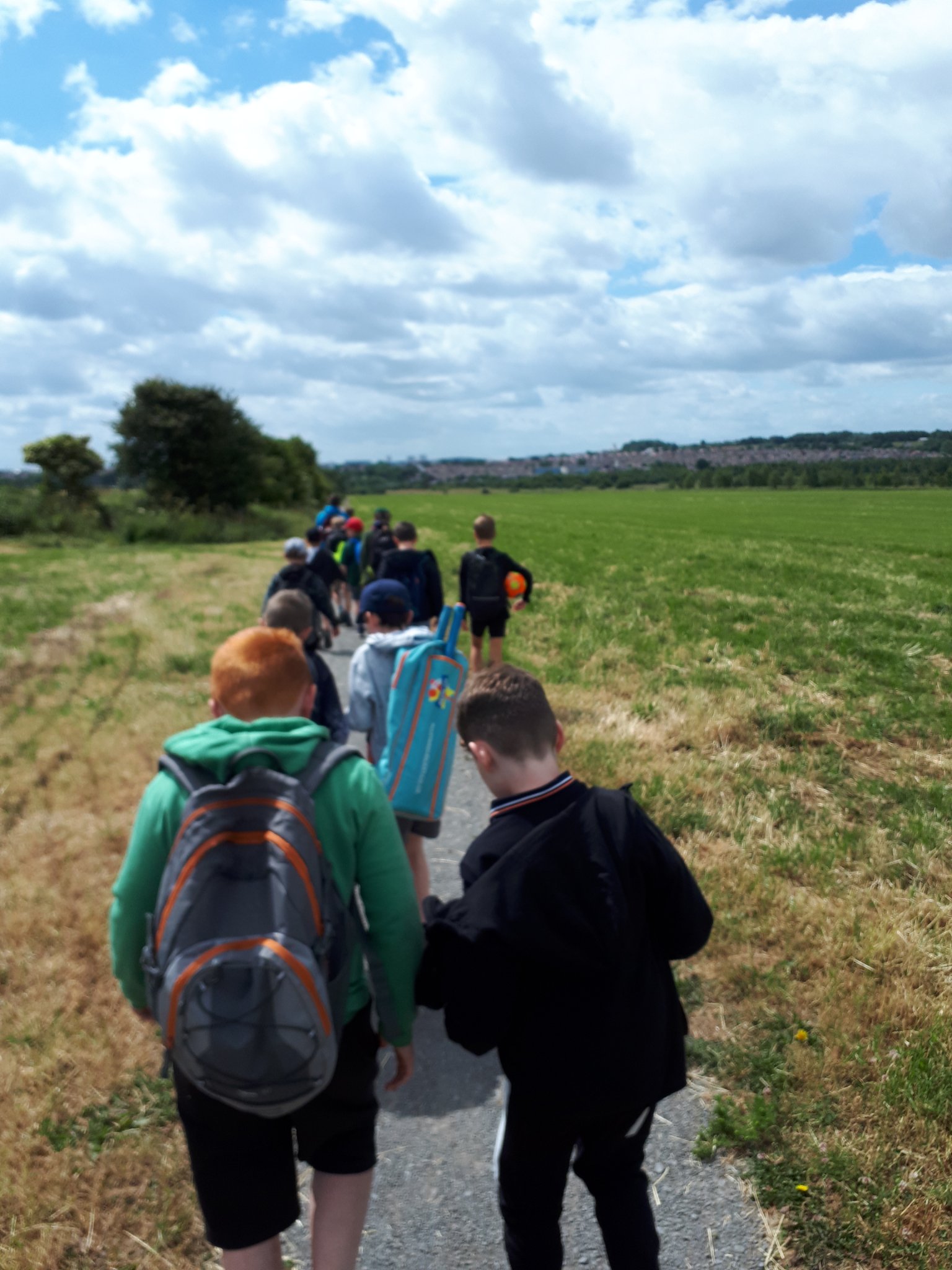 Camping fun for Cubs at West Hall