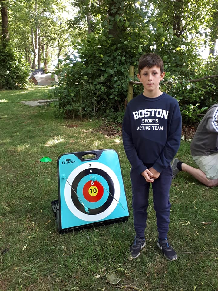 Camping fun for Cubs at West Hall